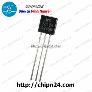 (DIP) IC 78L24 TO-92 (Chân Cắm) (7824 24V 100mA)