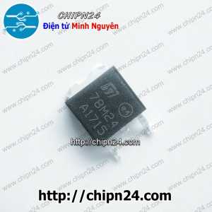 [SOP] IC Dán 78M24 TO-252 (SMD) (0.5A 24V) (L78M24CDT L78M24 7824)