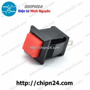 (F81) Nút nhấn Nhả DS-431 Thường Mở Đỏ 1A 125VAC