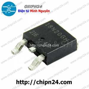 [SOP] Mosfet Dán 18N20GH TO-252 18A 200V Kênh N (SMD) (AP18N20GH)