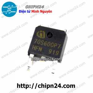 Mosfet Dán 70S600P7 TO-252 20.5A 700V Kênh N (SMD) (IPD70R600P7S)