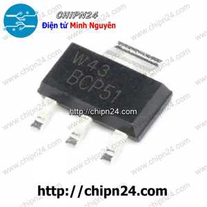 (G2) Transistor Dán BCP51 SOT-223 PNP 1A 45V (SMD)