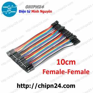 [20 sợi] (P66) Dây Cắm Test Board 10cm Cái-Cái