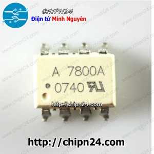 Opto Dán A7800A SOP-8 Trắng (SMD) (HCPL-7800A A7800A HP7800)