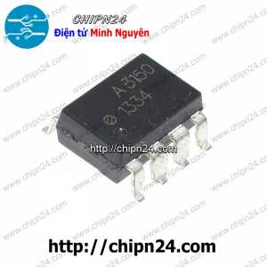 [SOP] Opto Dán A3150V SOP-8 Đen (SMD) (HCPL-3150V HCPL-3150 A3150)