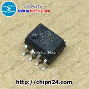 Opto Dán HCPL-0611 SOP-8 Đen Hàng Tốt (SMD) (HCPL 0611)