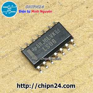 (SOP) IC Dán 7406 74LS06 SOP-14 Hàng Tốt TI (SMD) (SN74LS06DR)