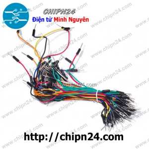 (P74) Dây Cắm Test Board Đực-Đực sợi mềm 55 sợi