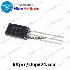 [10 con] (KT1) Transistor A1020 TO-92L PNP 2A 50V PNP (2SA1020)