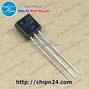 [25 con] (KT1) Transistor C3198 TO-92 NPN 0.15A 60V (2SC3198)