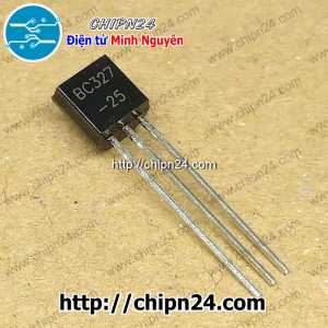 [25 con] Transistor BC327 TO-92 PNP 800mA 50V (BC327B BC327-25)