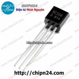[25 con] (KT1) Transistor BC556 TO-92 PNP 100mA 65V (BC556B)