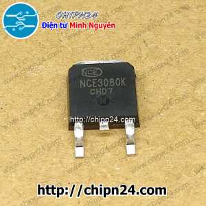 (SOP) Mosfet Dán NCE3080K TO-252 Hàng Tốt 80A 30V Kênh N (SMD) (NCE 3080K)