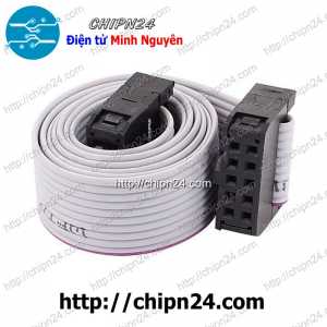 (P64) Cáp ISP 10 pin 20CM - Cáp IDE 10P 2.54MM Dài 20CM