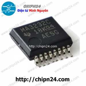(SOP) IC Dán MA3232C SSOP-16 Hàng Tốt (SMD) (MAX3232CPW MAX3232)