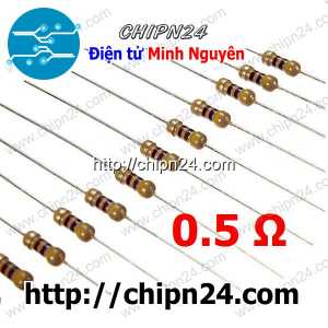 [20 con] () Điện Trở 0.5R 1/4W 5%