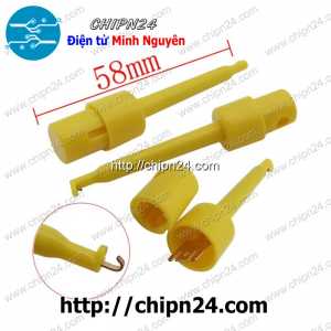 (F107) Móc Lớn Vàng - Móc kẹp Test nguồn màu Vàng loại Lớn