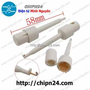 Móc Lớn Trắng - Móc kẹp Test nguồn màu Trắng loại Lớn