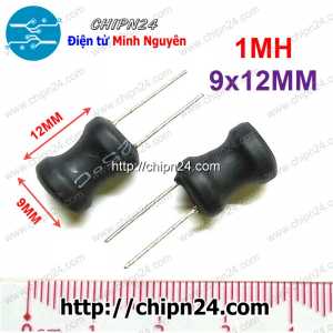 Cuộn cảm cắm 9x12mm 1MH (DIP 0912 1MH)