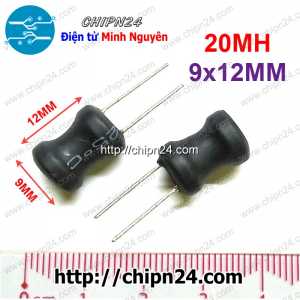 (K238) Cuộn cảm cắm 9x12mm 20MH (DIP 0912 20MH)
