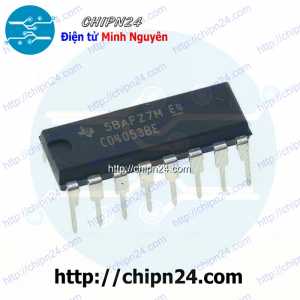 IC CD4053 DIP-16 (CD4053BE 4053) (IC đa hợp và giải đa hợp 2 kênh tương tự)