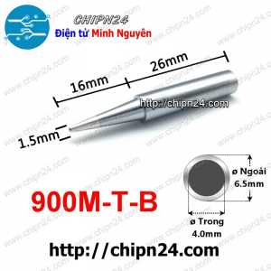 (K27) Đầu Mũi Hàn Hakko 936 900M-T-B