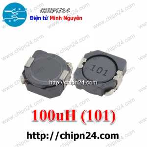 Cuộn Cảm Dán CD104R 100uH (Ký hiệu 101) (SMD)