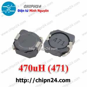 (K217) Cuộn Cảm Dán CD104R 470uH (Ký hiệu 471) (SMD)