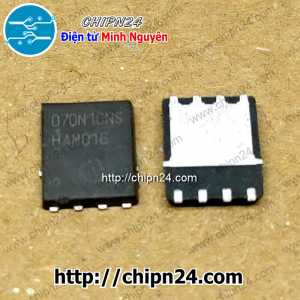 (SOP) Mosfet Dán 070N10NS PQFN 5x6 92A 100V Kênh N (SMD) (BSC070N10NS)