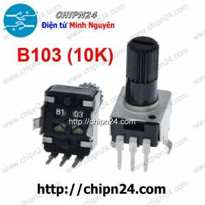 Biến trở RV09 Dọc Trục Dài 10K (RV0932)