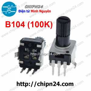 Biến trở RV09 Dọc Trục Dài 100K (RV0932)