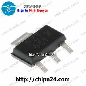 Transistor Dán FZT651 SOT-223 NPN 3A 60V (SMD)
