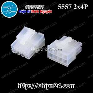 (F310) Vỏ Header 4.2mm 5557 2x4P