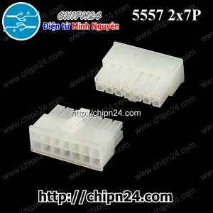 (F311) Vỏ Header 4.2mm 5557 2x7P