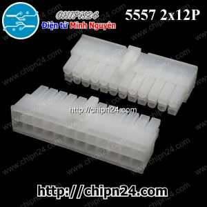 (F311) Vỏ Header 4.2mm 5557 2x12P