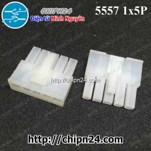 Vỏ Header 4.2mm 5557 1x5P