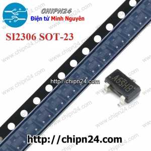 [10 con] Mosfet Dán SI2306 (A6SHB) SOT-23 3.5A 30V Kênh N (SMD)