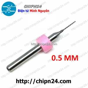 Mũi khoan mạch in CNC 0.5mm (Mạch điện tử, PCB)