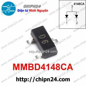 [25 con] (G4.1) Diode Dán MMBD4148CA (D6) SOT-23 200mA 100V