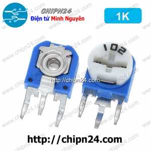 Biến trở tam giác RM063 1K (Biến trở cúc áo 102)