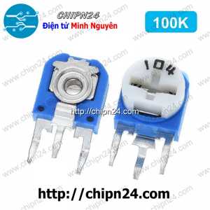 (K363) Biến trở tam giác RM063 100K 104 (Biến trở cúc áo 104)