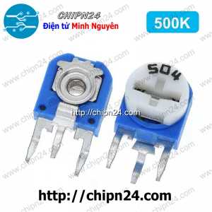 (K364) Biến trở tam giác RM063 500K 504 (Biến trở cúc áo 504)