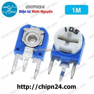 Biến trở tam giác RM063 1M (Biến trở cúc áo 105)