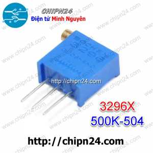 (K383) Biến trở tinh chỉnh Ngang 3296X 500K-504 (vi chỉnh)