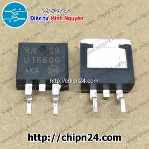 Diode Dán U1660G TO-263 16A 600V (SMD) [Diode Schottky] (MURB1660CTG)