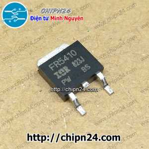 Mosfet Dán FR5410 TO-252 13A 100V Kênh P (SMD) (IRFR5410TRPBF)