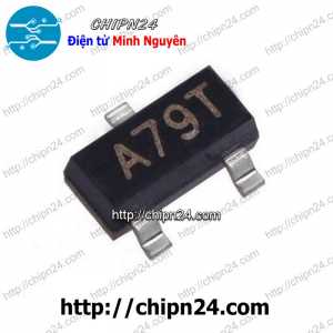 [10 con] Mosfet Dán AO3407 SOT-23 (A79T) 4.3A 30V Kênh P (SMD) (3407)