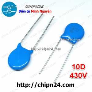 (K282) Tụ chống sét Varistor 10D 430V 10D431K (Đường kính 10mm)