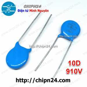 Tụ chống sét Varistor 10D 910V 10D911K (Đường kính 10mm)