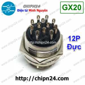 (F127) Jack GX20-12P Đực